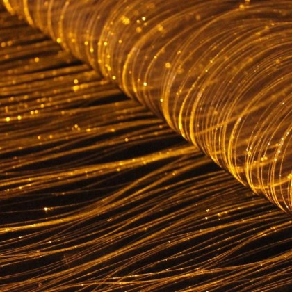 ORGANZA BLACK FABRIC (LUMINOUS FIBER OPTIC FABRIC)
